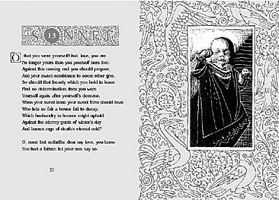 Шекспир "Сонеты" миниатюрная книга :: миниатюрные книги в подарок