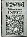В.Шекспир "Сонеты" :: миниатюрная книга на языке оригинала